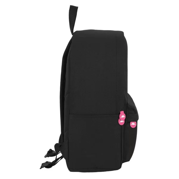 Laptop Backpack Kappa kappa Black (31 x 40 x 16 cm)