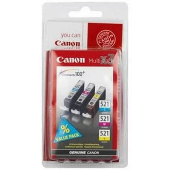 Original Ink Cartridge Canon CLI-521 C/M/Y Tricolour