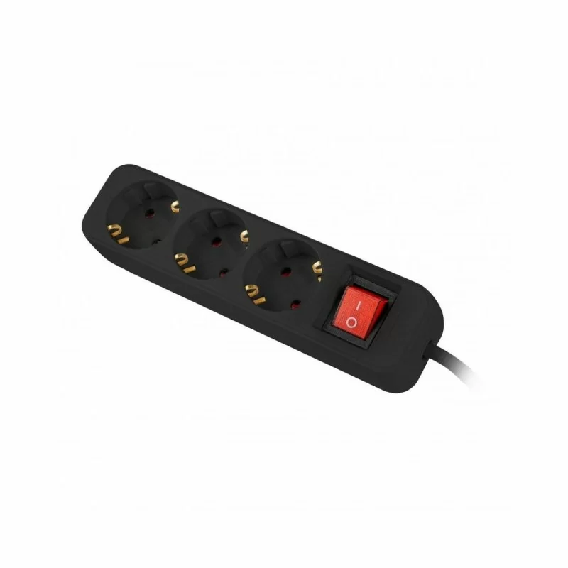 Schuko 3 Way Multi-socket Adapter Lanberg 2500...