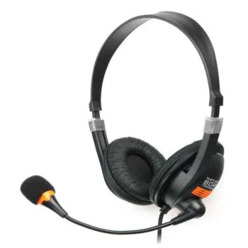 Headphones with Microphone Natec NSL-0294 Black Orange (1...