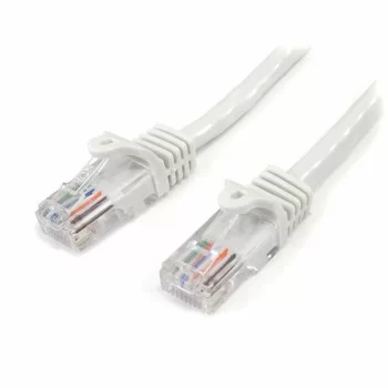 UTP Category 6 Rigid Network Cable Startech 45PAT1MWH 1 m...