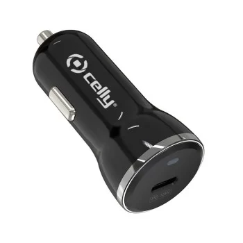 Car Charger Celly RTGCC20WBK Black