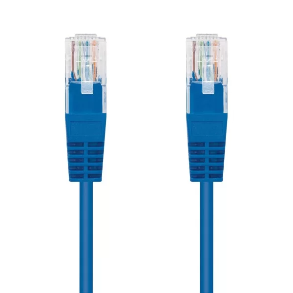 CAT 6 UTP Cable NANOCABLE CABLE RED LATIGUILLO RJ45 CAT.6 UTP AWG24, AZUL, 0.5 M 50 cm