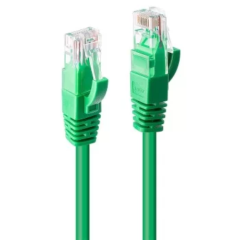 UTP Category 6 Rigid Network Cable LINDY 48047 Green 1 m...