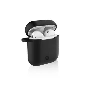 Protective Case Celly AIRPODS 1/2 GEN Headphones Black...