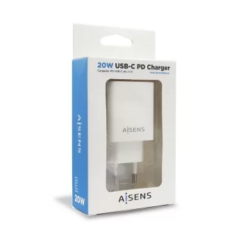 Charger Aisens Cargador USB-C PD 3.0 1 Puerto 1x USB-C 20...