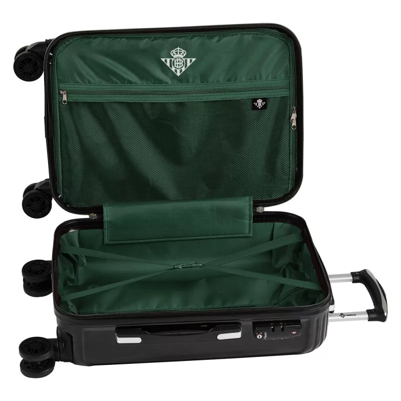 Cabin suitcase Real Betis Balompié M851B Black...