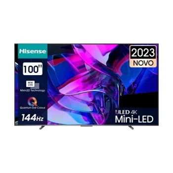 Smart TV Hisense 100U7KQ 100" 4K Ultra HD LED Dolby Atmos...
