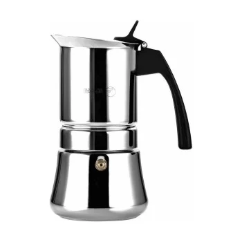 Italian Coffee Pot FAGOR Etnica Stainless steel 18/10 (6...