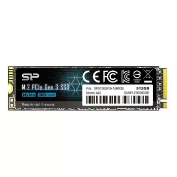 Hard Drive Silicon Power SP512GBP34A60M28 SSD M.2 512 GB...