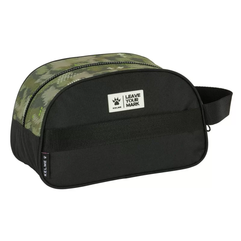 School Toilet Bag Kelme Travel Black Green 26 x...