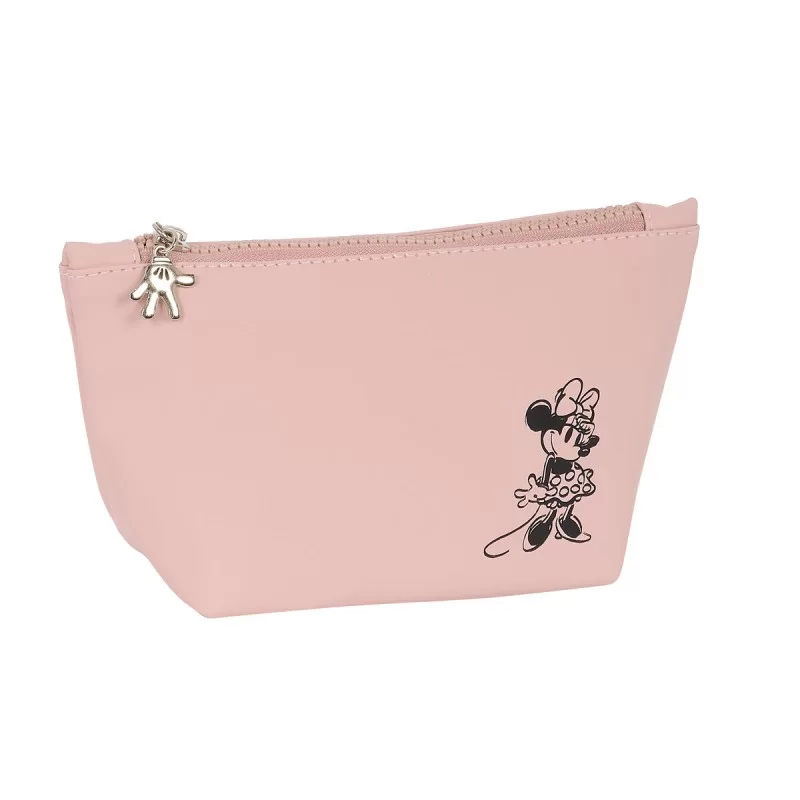 School Toilet Bag Minnie Mouse Misty Rose Pink 23 x 12 x 8 cm