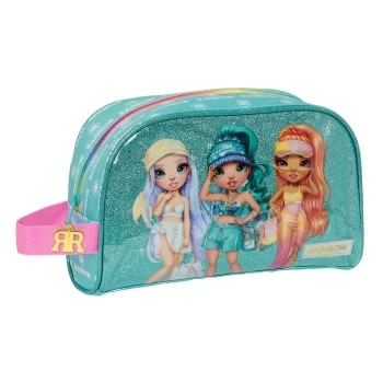 School Toilet Bag Rainbow High Paradise Turquoise 26 x 16...