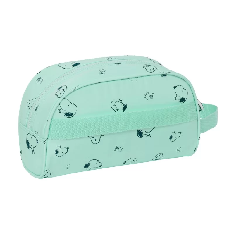 School Toilet Bag Snoopy Groovy Green 26 x 16 x...