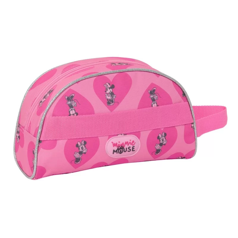 School Toilet Bag Minnie Mouse Loving Pink 26 x...