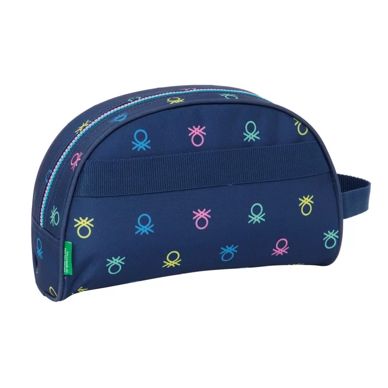 School Toilet Bag Benetton Cool Navy Blue 28 x...