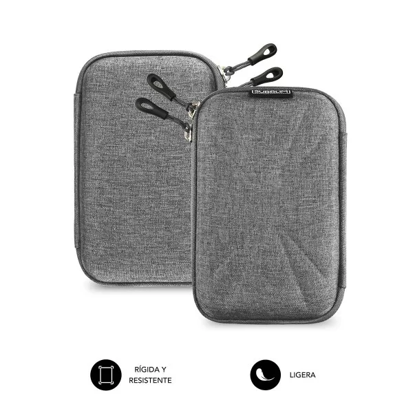 Hard drive case Subblim SUBHDDHBC002 Grey