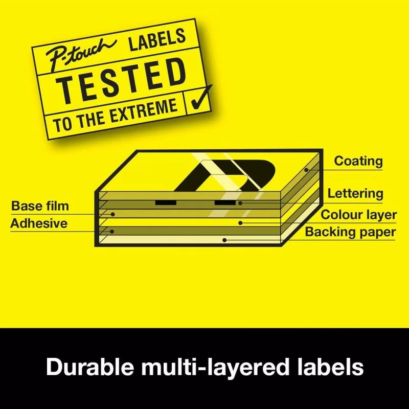 Laminated Tape for Labelling Machines Brother...