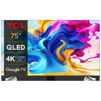 Television TCL 75C649 4K Ultra HD HDR 75" QLED Direct-LED...