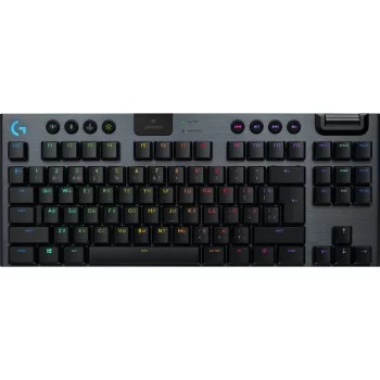 Wireless Keyboard Logitech 920-010589 Portuguese Black