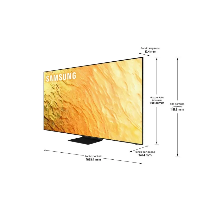 Smart TV Samsung 75QN800B 75" 8K Ultra HD NEO...
