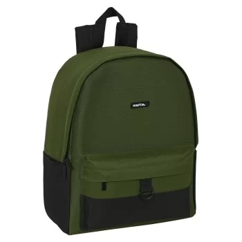 Laptop Backpack Safta Dark Forest Black Green 31 x 40 x...