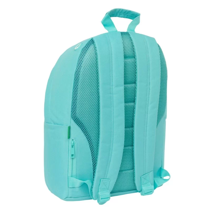 Laptop Backpack Benetton Letter Green 31 x 41 x...