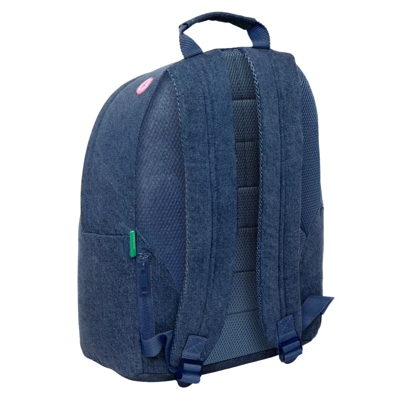 Laptop Backpack Benetton Denim Blue 31 x 41 x...