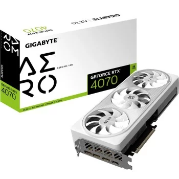 Graphics card Gigabyte GV-N4070AERO OC-12GD GEFORCE RTX...