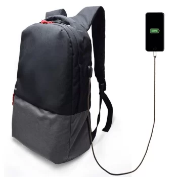 Laptop and Tablet Backpack Ewent EW2529 Black Grey 17,3"