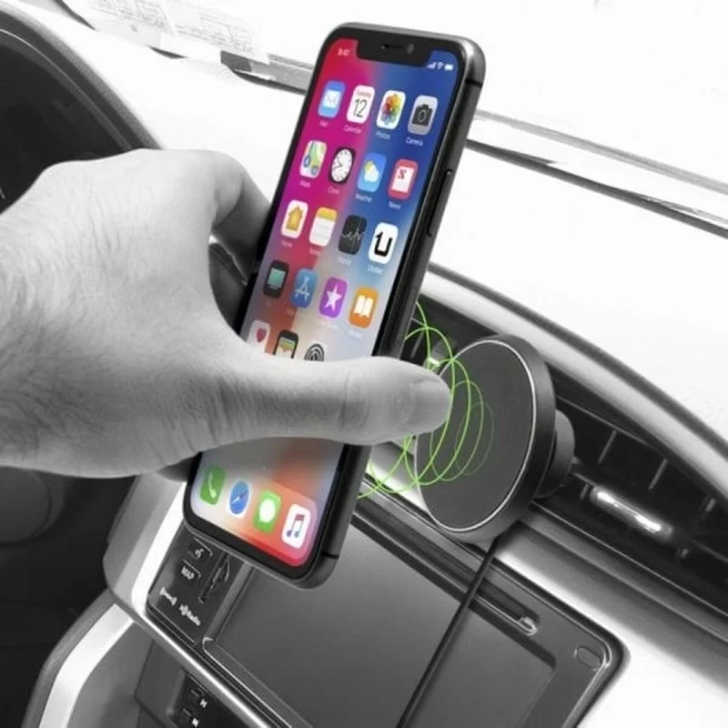 Mobile Phone Holder with Wireless Charger for...