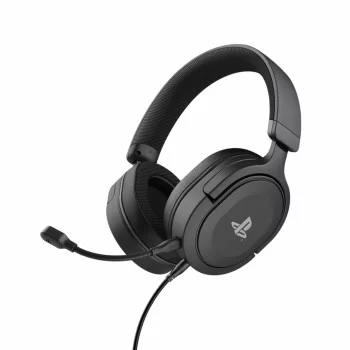 Headphones with Microphone Trust GXT 498 Forta Black
