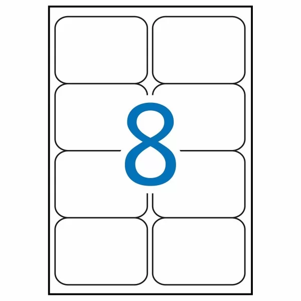 Adhesive labels Apli 20 Sheets White 99,1 x 67,7 mm