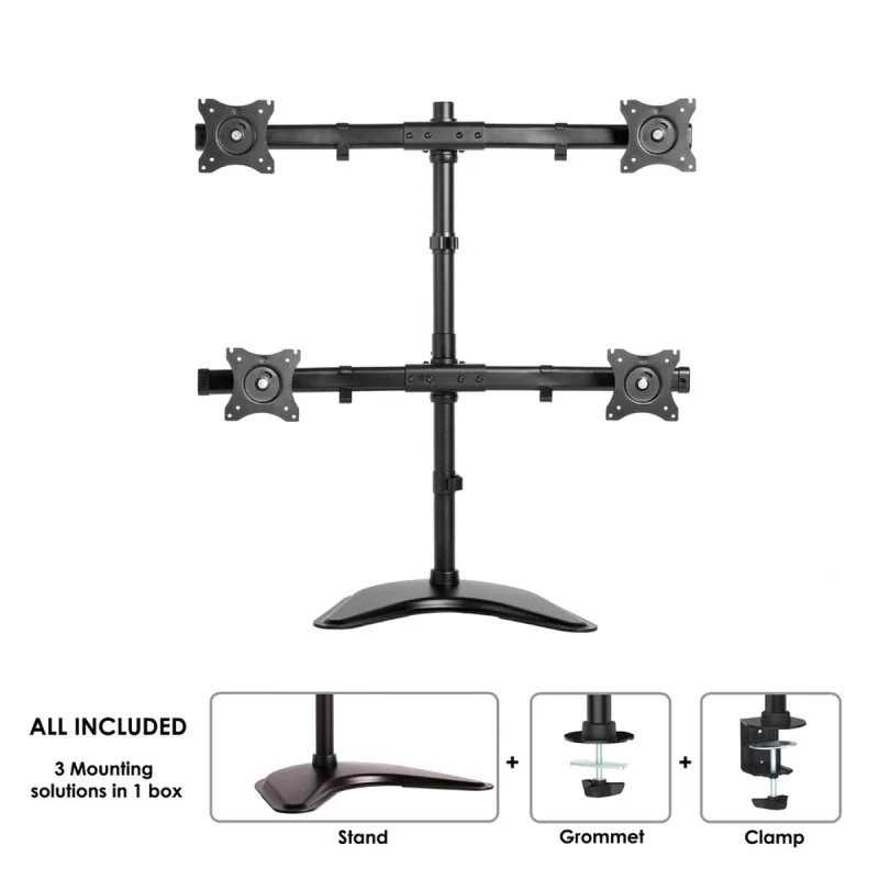 Screen Table Support Neomounts NM-D335D4BLACK...
