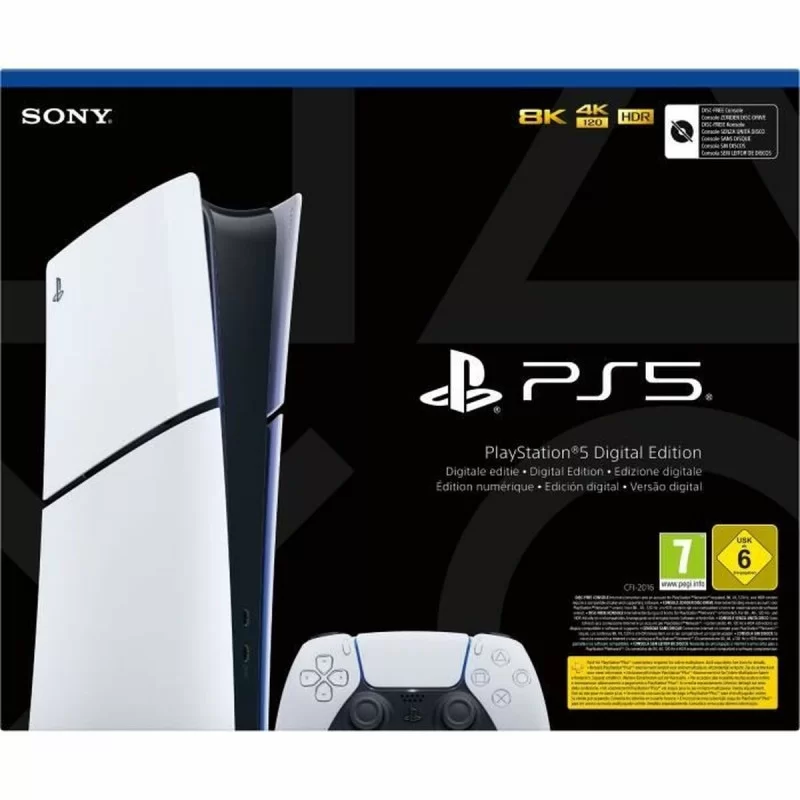 PlayStation 5 Sony CHASIS D DIGITAL 1 TB SSD 16...