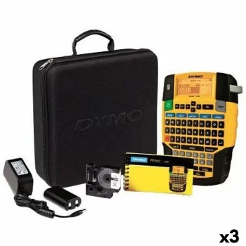 Label Printer Dymo Rhino 4200 (3 Units) QWERTY Portable...