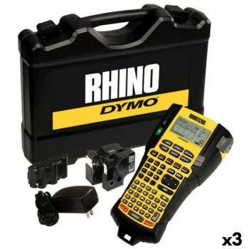 Portable Electric Label Maker Dymo Rhino 5200 Briefcase...