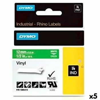 Laminated Tape for Labelling Machines Rhino Dymo ID1-12...