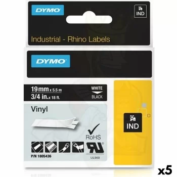 Laminated Tape for Labelling Machines Rhino Dymo ID1-19...