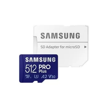 Micro SD Memory Card with Adaptor Samsung MB MD512KA/EU...