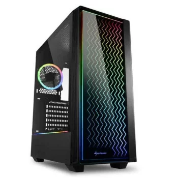 ATX Semi-tower Box Sharkoon LIT 200 Black