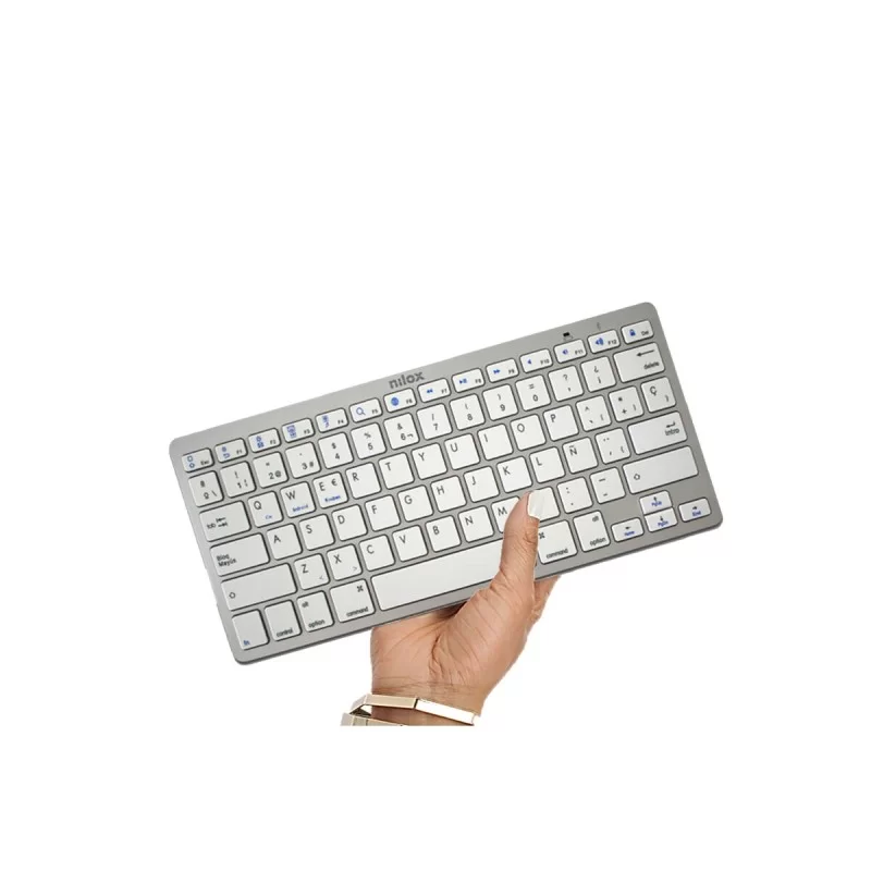 Wireless Keyboard Nilox NXKB01S Spanish Qwerty...