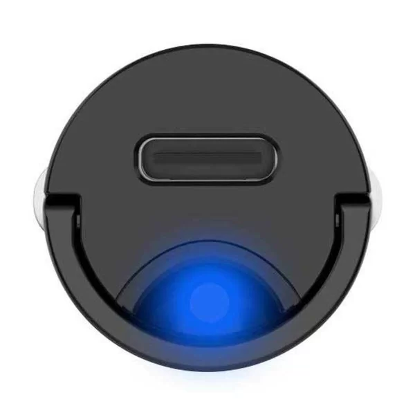 Car Charger Celly CCMINIUSBCBK Black