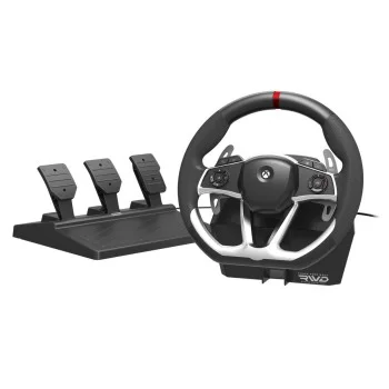 Gaming Wheel and Pedal Support HORI Force Feedback Racing...