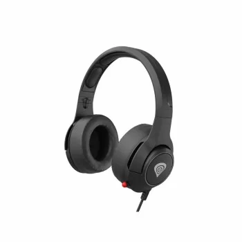 Headphones with Microphone Genesis NSG-1658 Black Red/Black