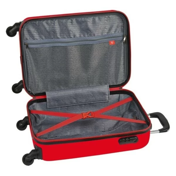 Cabin suitcase Sevilla Fútbol Club M851C 34.5 x 55 x 20 cm Red 20''