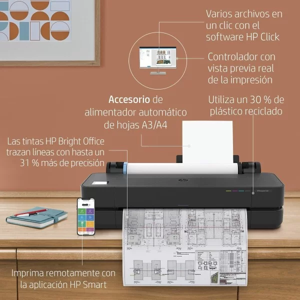 Printer HP Plotter T250