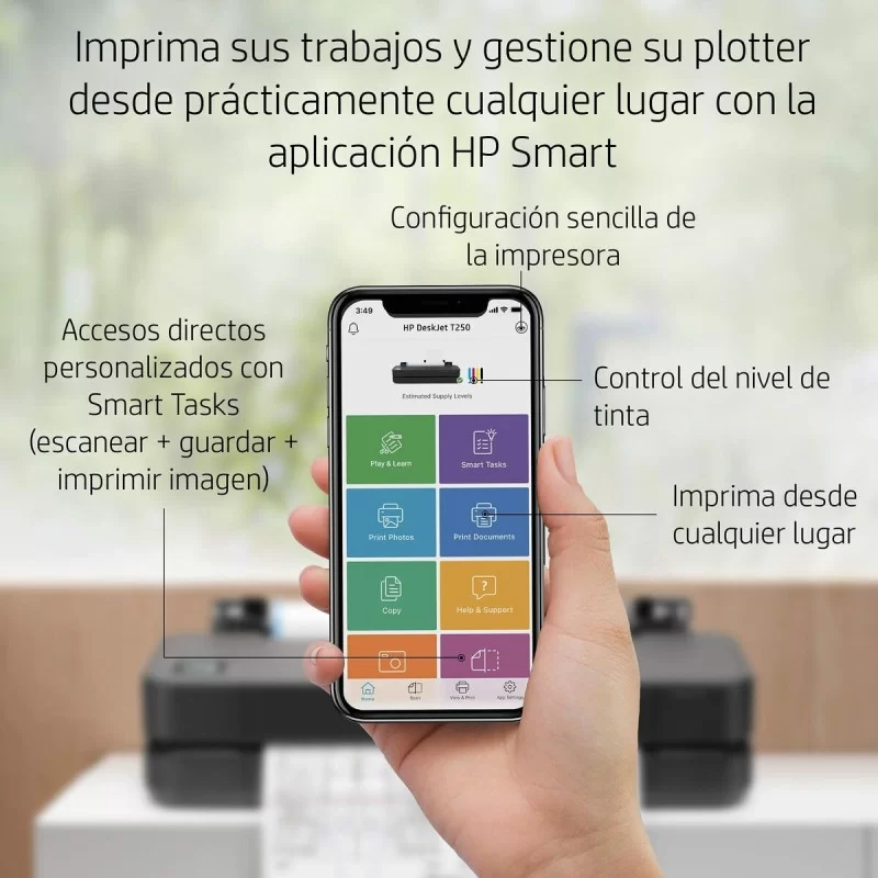 Printer HP Plotter T250