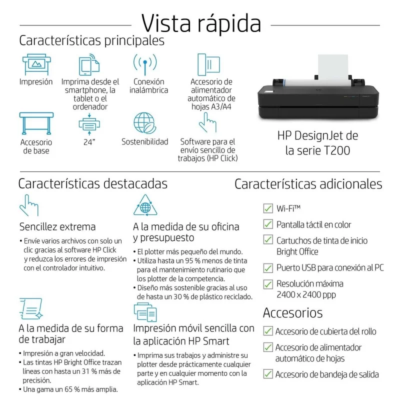 Printer HP Plotter T250