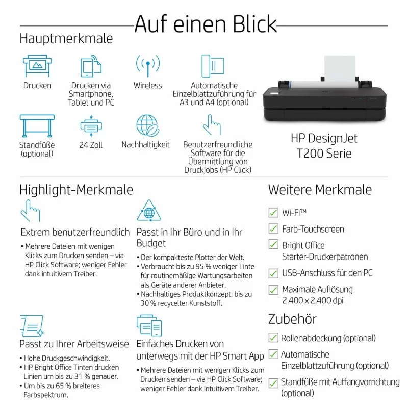 Printer HP Plotter T250